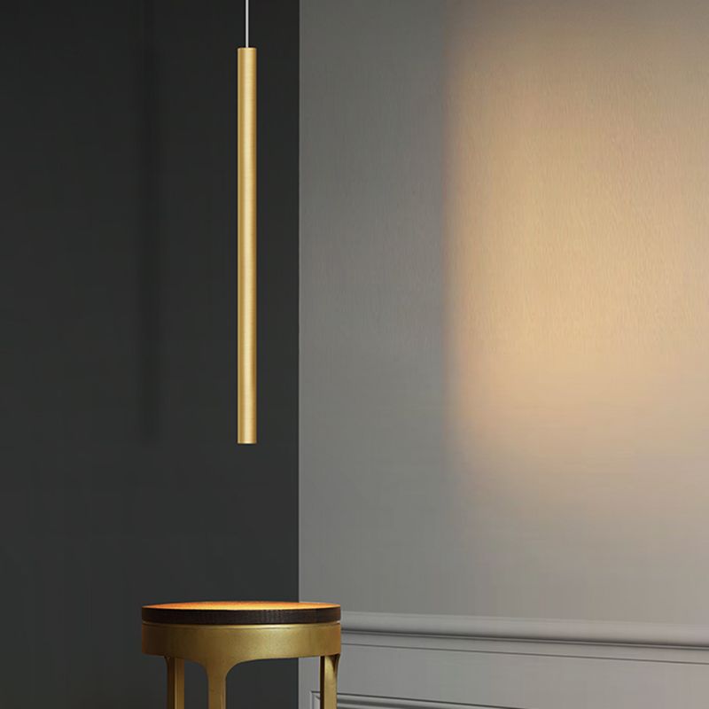 Eigentijdse hangende hanglamp lineaire hanger voor slaapkamer in de woonkamer