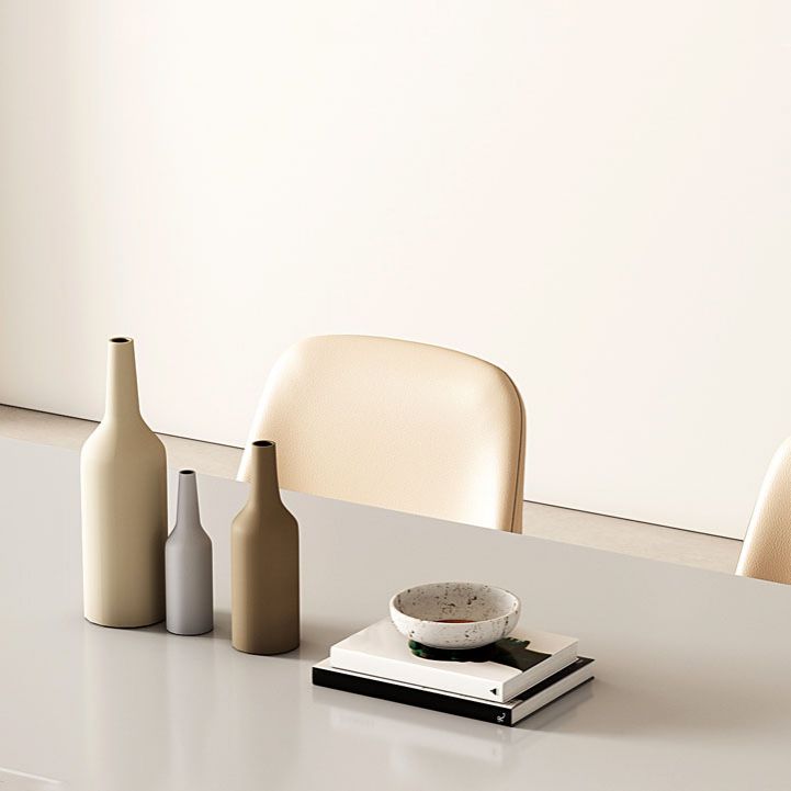 Modern 4 Legs Dining Table Rectangle Dining Table for Kitchen