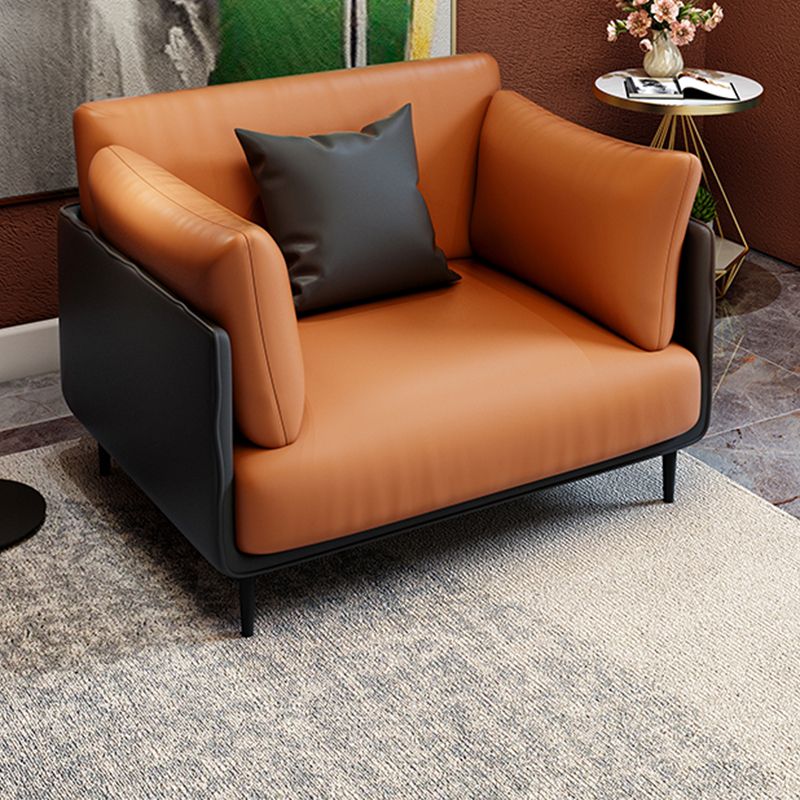 39.37"L x 33.46"W x 33.46"H Contemporary Cushion Back Pillow Top Arms Chair