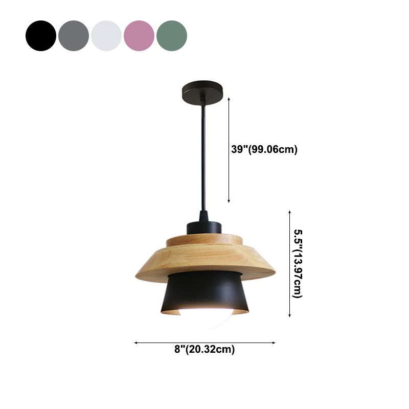 Moderner Stil Geometrisch nach unten Beleuchtung Metall Multi -Lichter hängende Deckenleuchten