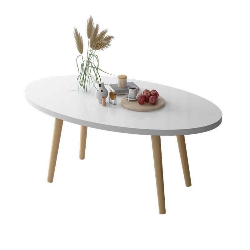 Country Farmhouse Coffee Table Folding Wooden Coffee Cocktail Table