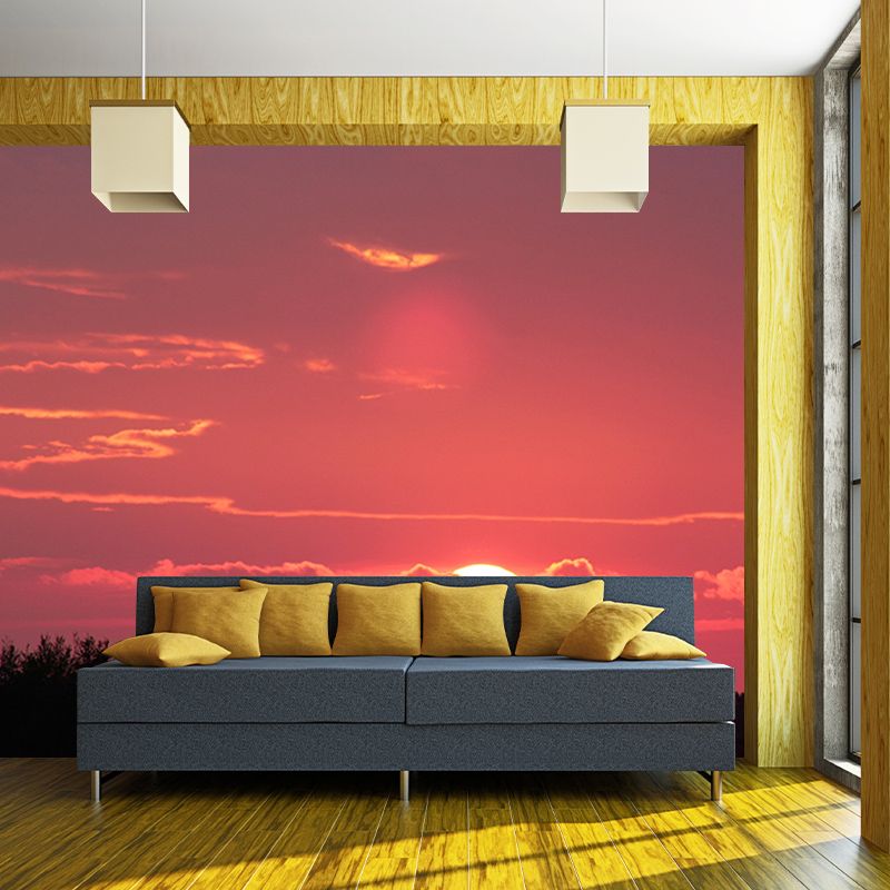 Sky Mural Decal Customized Contemporary Wall Covering for Dining Room Bedroom