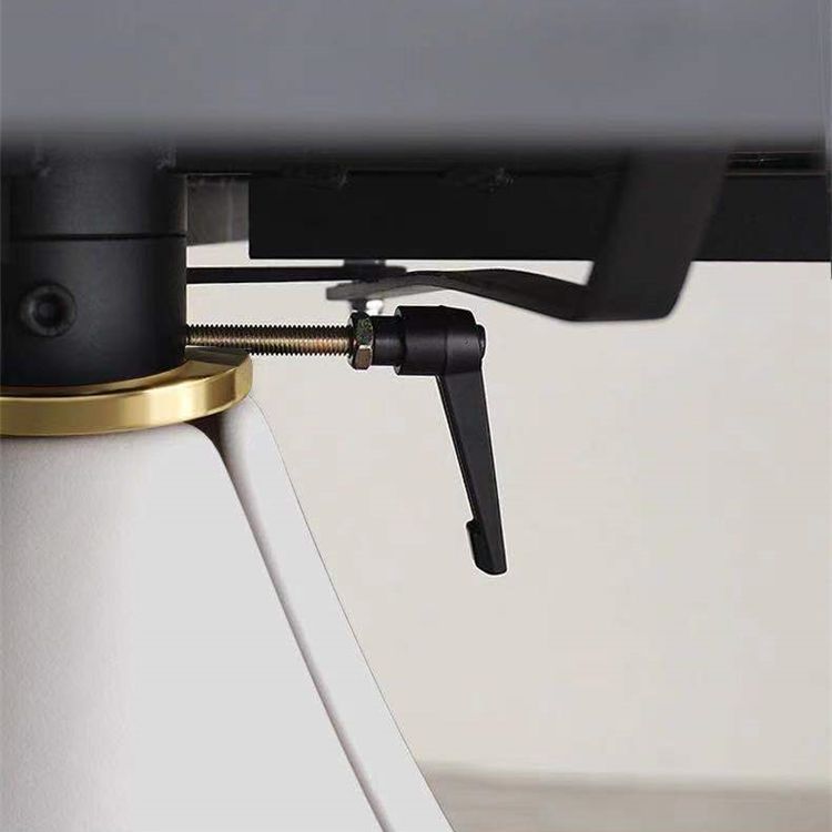 Pièces contemporaines 1/4/5/7 Pièces Ensemble de restauration Table à manger ronde avec base de piédestal