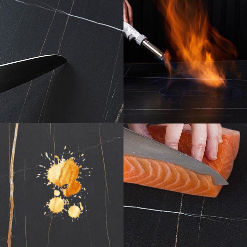 Rectangle Living Room Patio Bar Table Double pedestal White Marble Counter Table