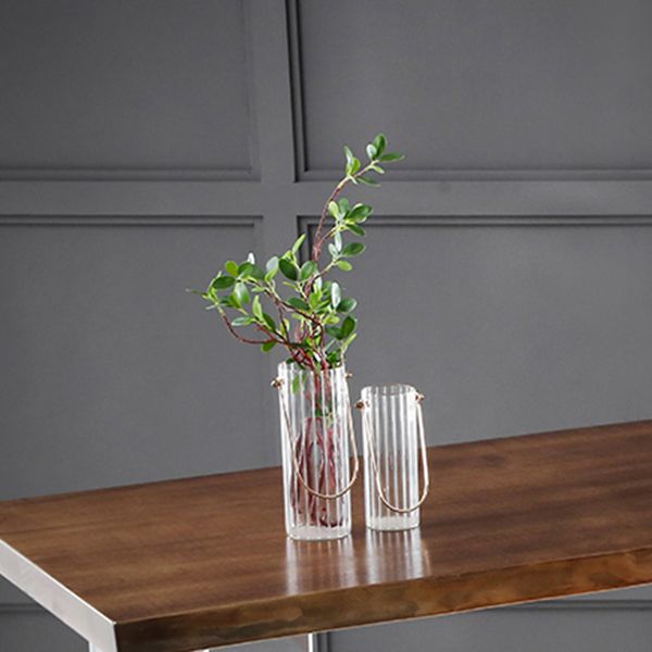 Modern Solid Wood Acrylic Base Bar Table for Kitchen Dining Room