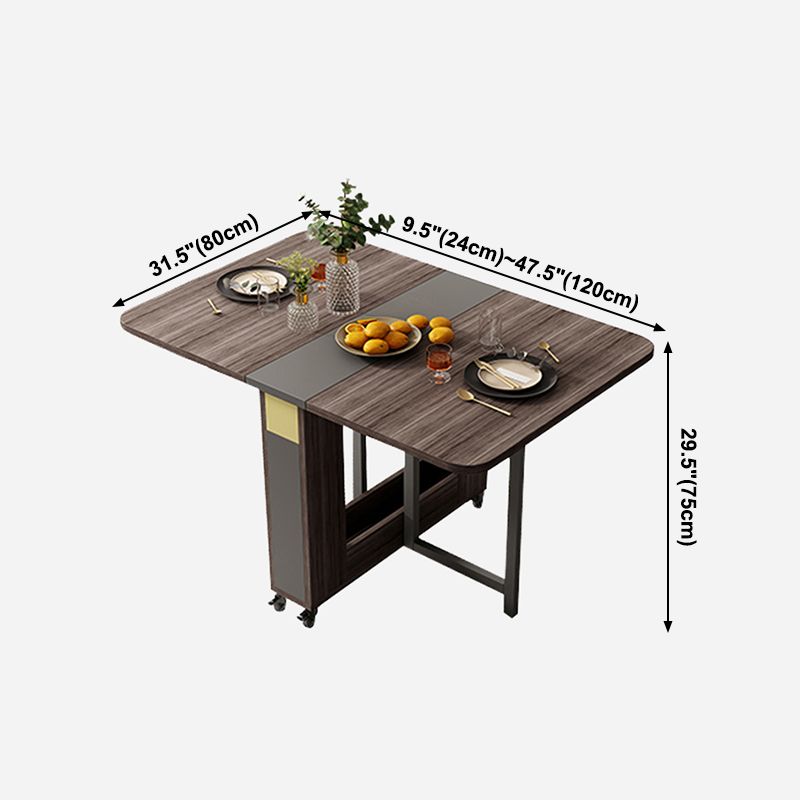 Mesa de comedor de pedestal de comedor moderno de mediados de siglo para la cena de cocina en casa