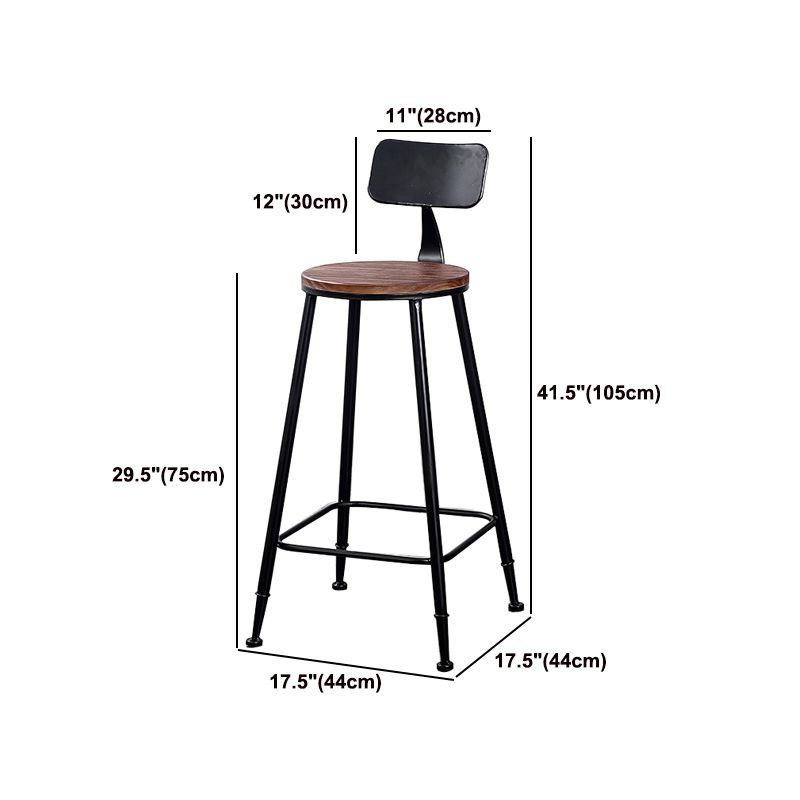 Industrial 1/6/11 Pieces Bar Table Set Rectangle Pine Wood Counter Table with High Stools
