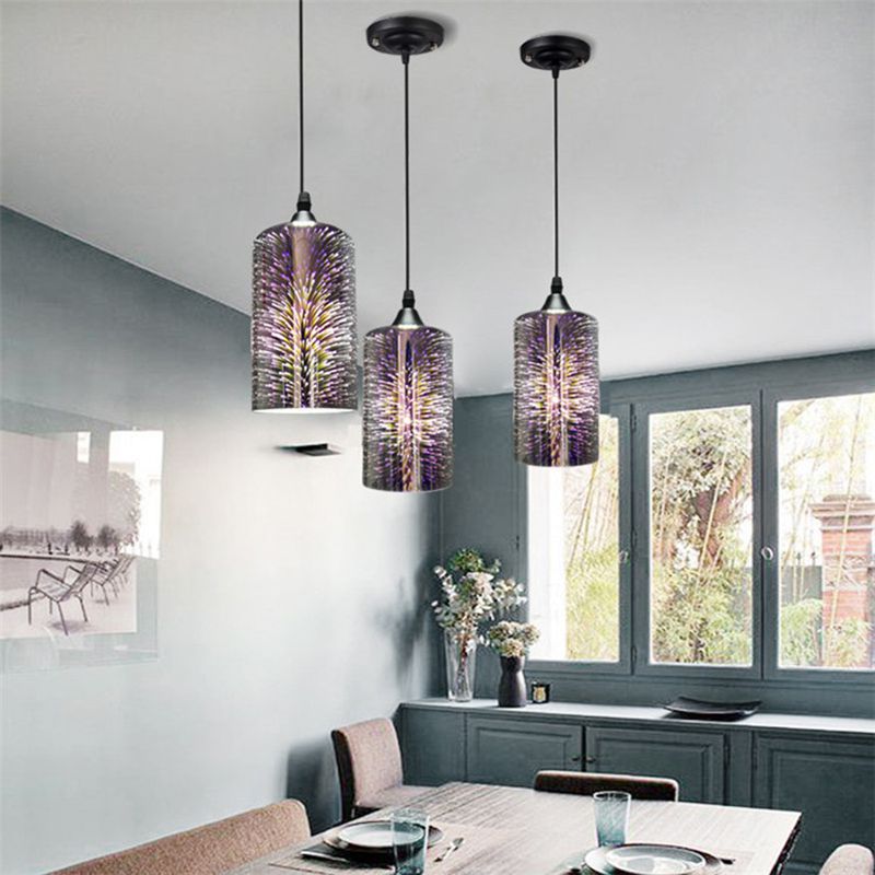 Modern Multi Light Pendant Creative Glass Light Shop Light Bar Light