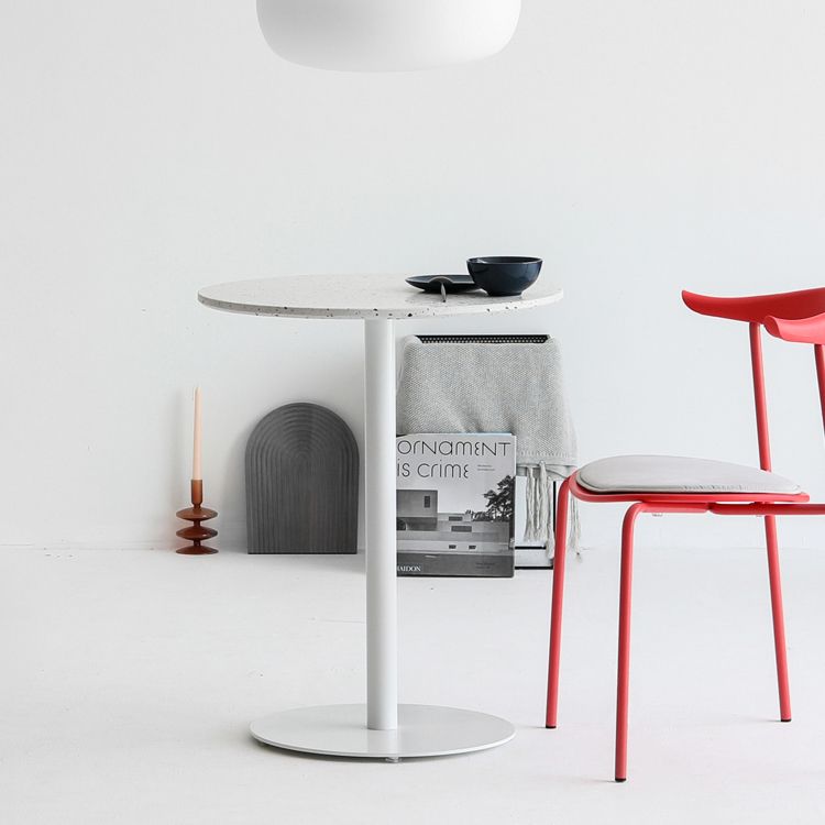 Tavolo da pranzo rotondo tavolo da semplicità stile piedistallo mobili casual per casa