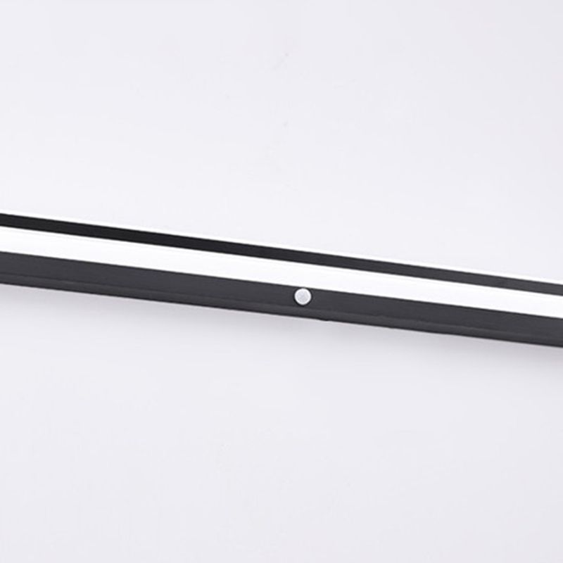 Linear Sconce Light Fixture Modern Style LED Metal Wall Mounted Light with Body Induction