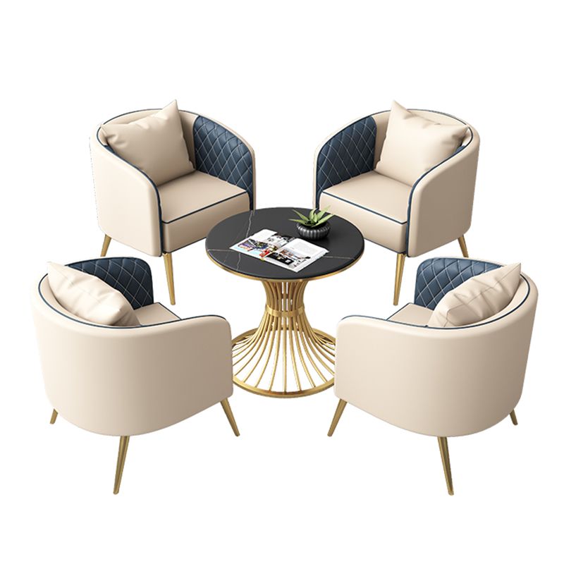 Table à manger de luxe de forme