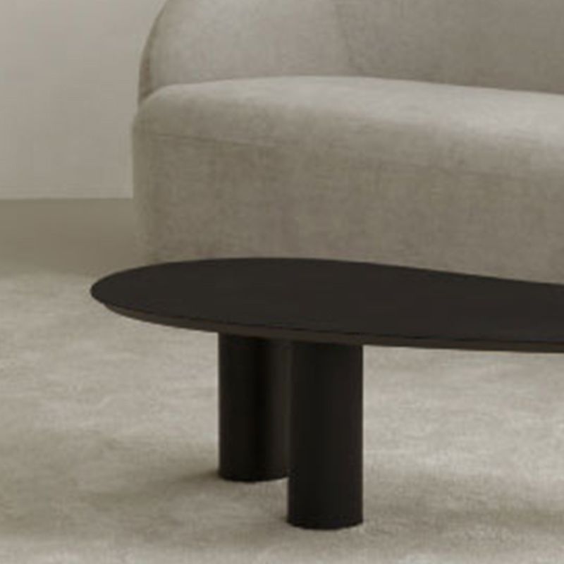 Wooden Geometric Contemporary Coffee Table 3 Legs Coffee Table
