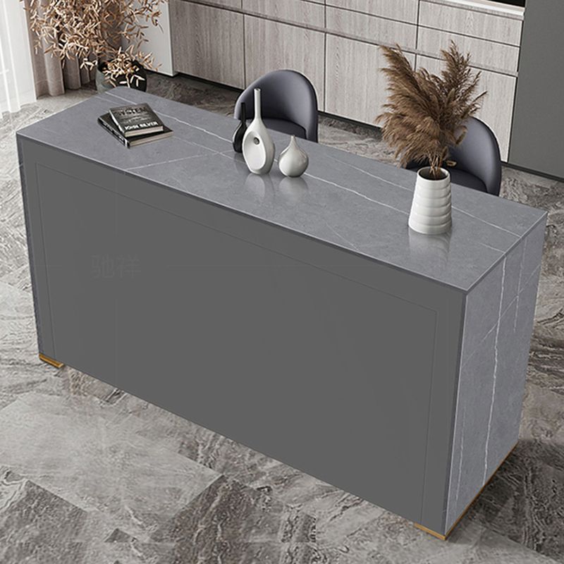 Modern Style Rectangle Bar Table 1/2/3 Pieces Stone Bar Table Set for Home Use