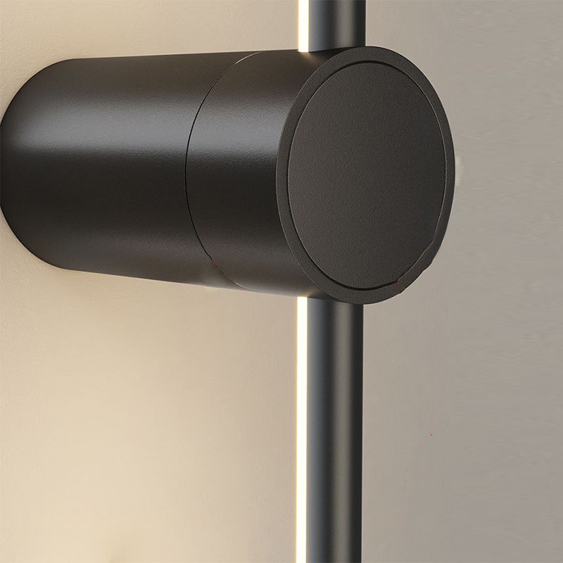 Minimalism LED Line Wall Lamp Modern Flush Mount Sconce Light for Living Room