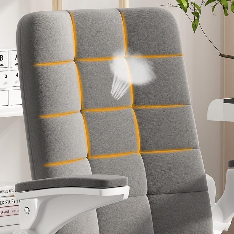 Contemporary Executive Chair Swivel Slide Tufted Managers Chair