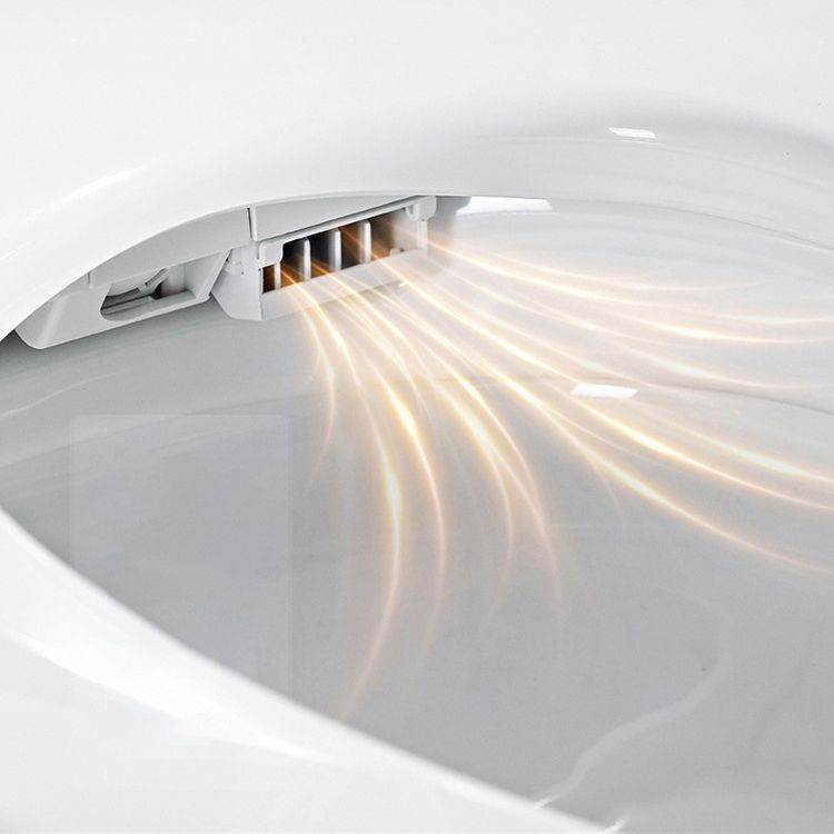 Modern Concealed Tank Toilet Bowl Siphon Jet Toilet with Slow Close Seat for Bathroom