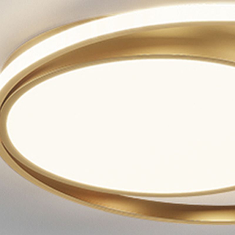 Gypsophila LED Flush Mount Light with Acrylic Shade Modern Ceiling Lamp