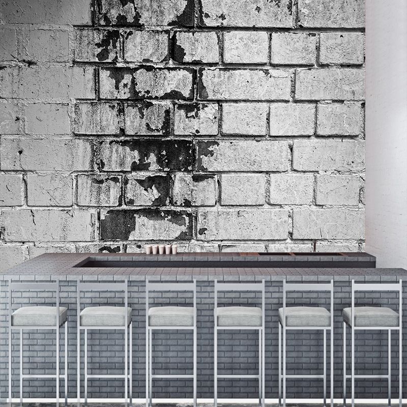 Customized Mural Industrial Style Brick Surface Wallpaper Living Room Wall Decor