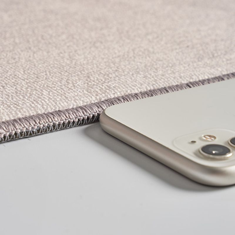 Round White Tone Home Decor Carpet Nordic Abstract Printed Area Rug Polyester with Easy Care Rug