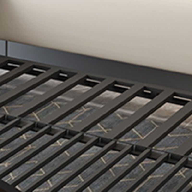 Contemporary Foldable Futon Sleeper White Futon Sleeper Sofa with Storage