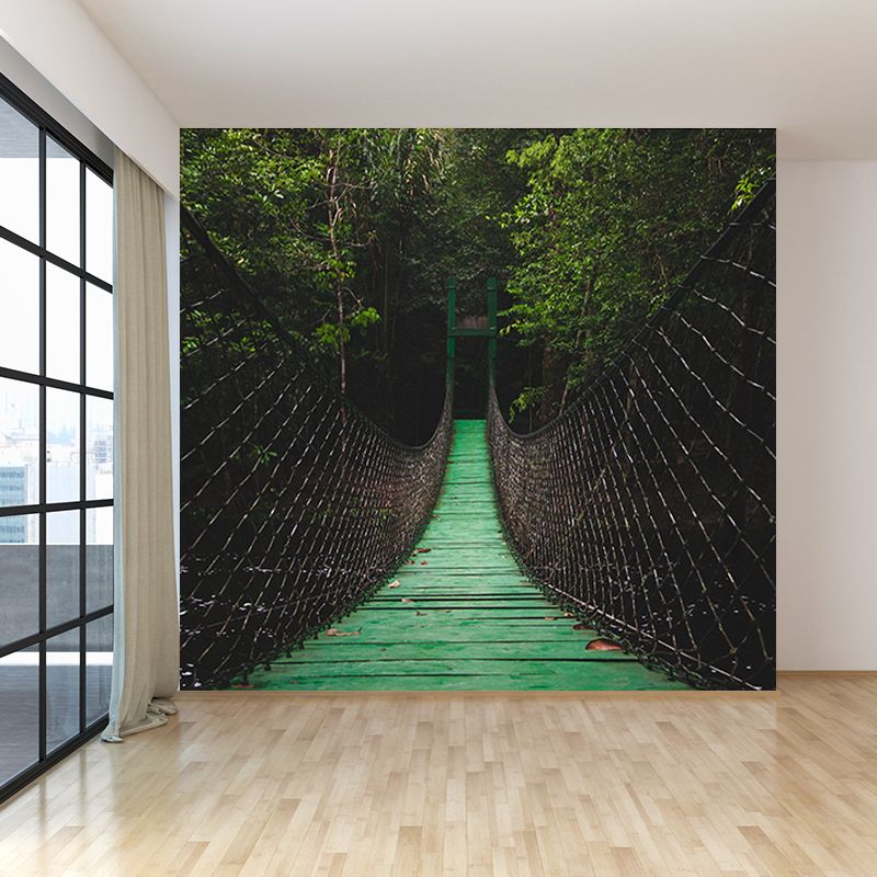 Space Extension Wall Mural Modern Style Mildew Resistant for Sleeping Room