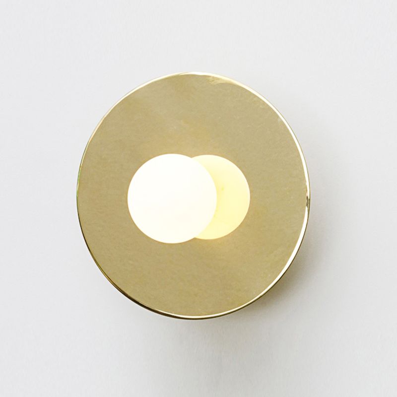 Lampada da parete in vetro modernista in vetro da parete a 1 luce SCONCE LUCE per soggiorno