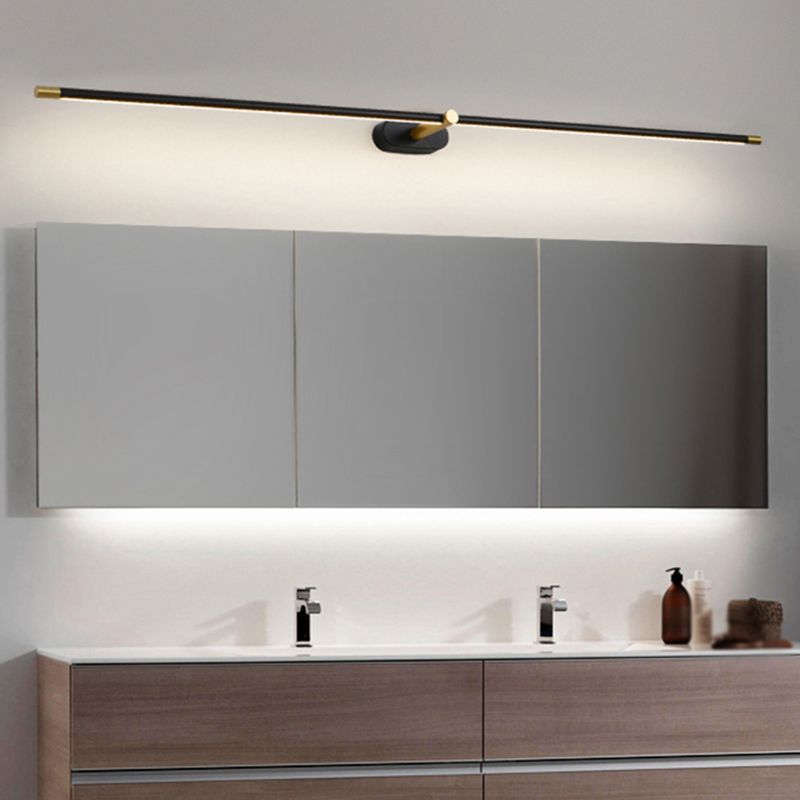 Nordic Modern Mirror Light Long Strip Mirror Lamp Fixture for Toilet Bathroom