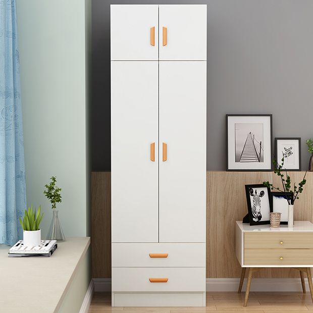 Contemporary Style Wardrobe Armoire Wood Wardrobe Closet for Bedroom
