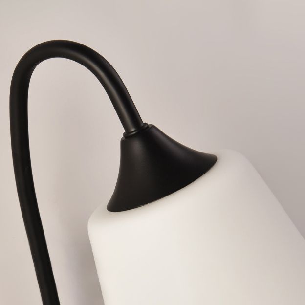 Aparcos de pared de pared de cono de 1 luces de estilo de pared de vidrio de estilo simple