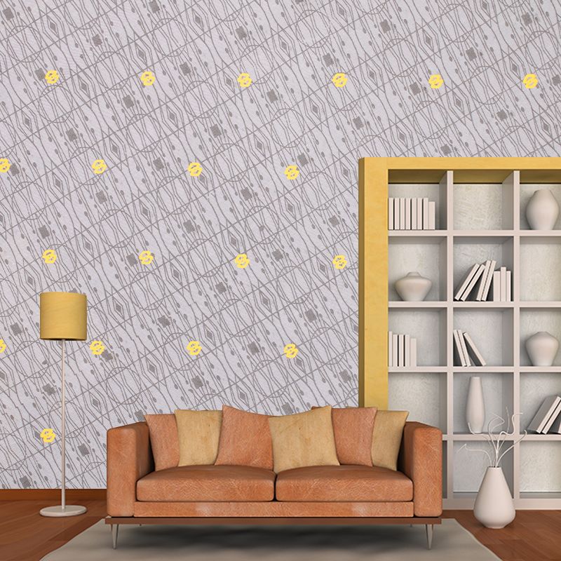 Geometry Pattern Wall Mural Home Living Room Bedroom Decals, Custom Size