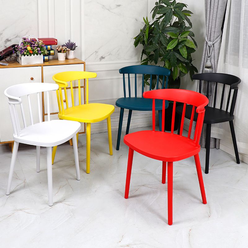 Contemporary Dining Room Chair Plastic Side Chair for Home Use