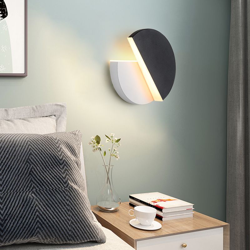 Modern Rotatable Wall Lamp 1-Light LED Wall Mount Lamp for Living Room