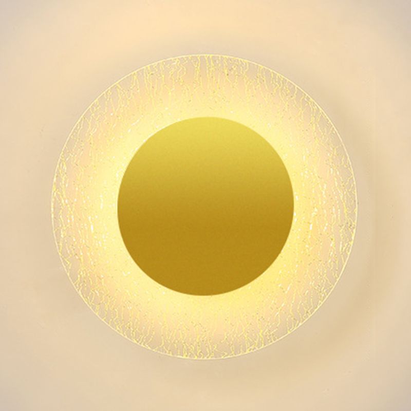 1-Light Wall Sconce Modern Style Metal Wall Lighting for Bedroom