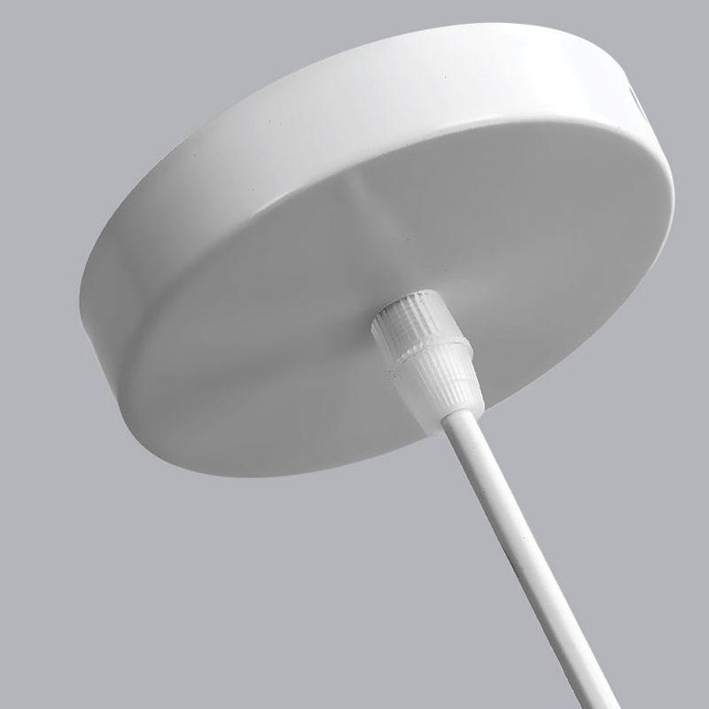 Forme de citrouille de style moderne Hanging Sconce Metal 1 Pendante lumineuse pour salle à manger