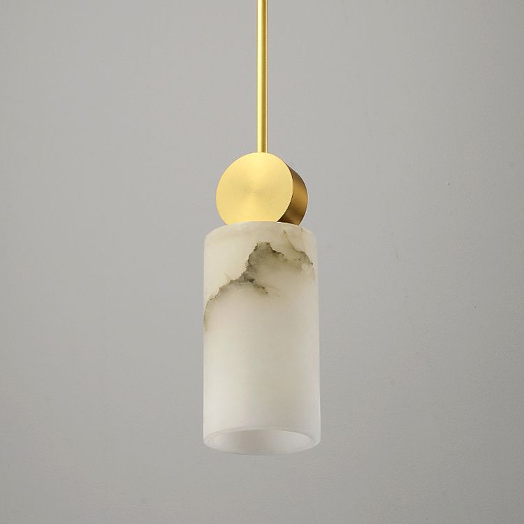 Pendante de style moderne Lumière nordique Style Stone Hanging Light pour le chevet