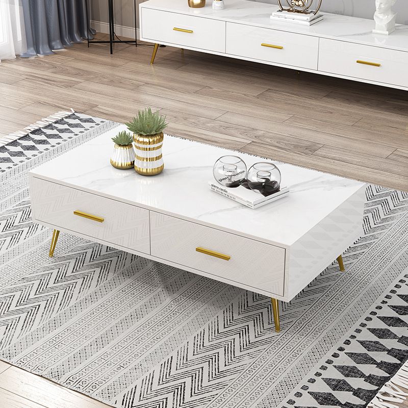 Glam Slate Coffee Table No Distressing Nesting Coffee Table Set