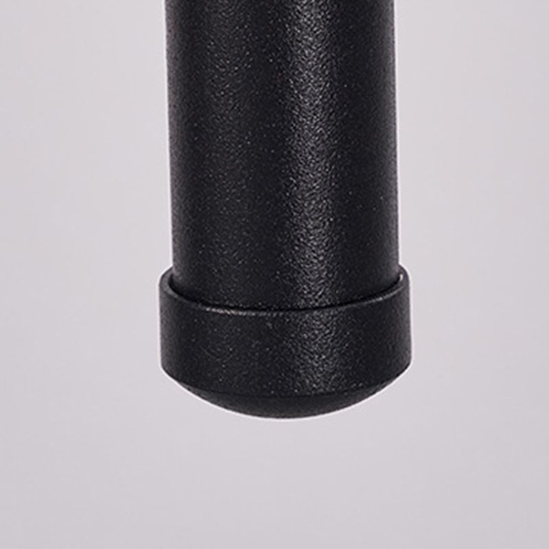 1 Light Linear Hanging Pendant Modern Style Metal Hanging Lighting for Bedside