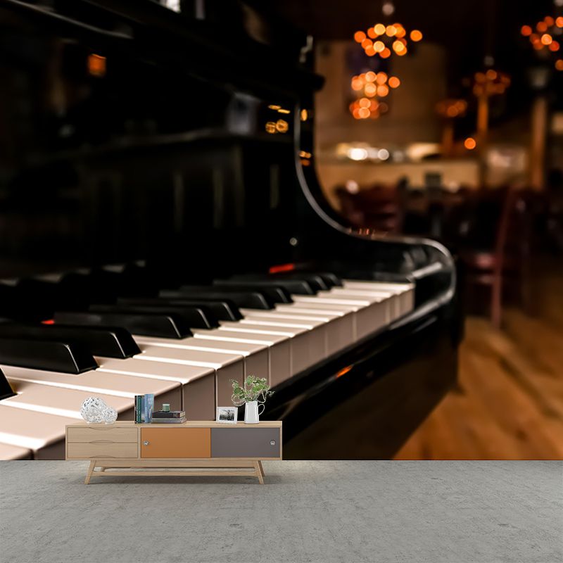 Piano Environment Friendly Hobby Mural Decorative Wallpaper for Decoration