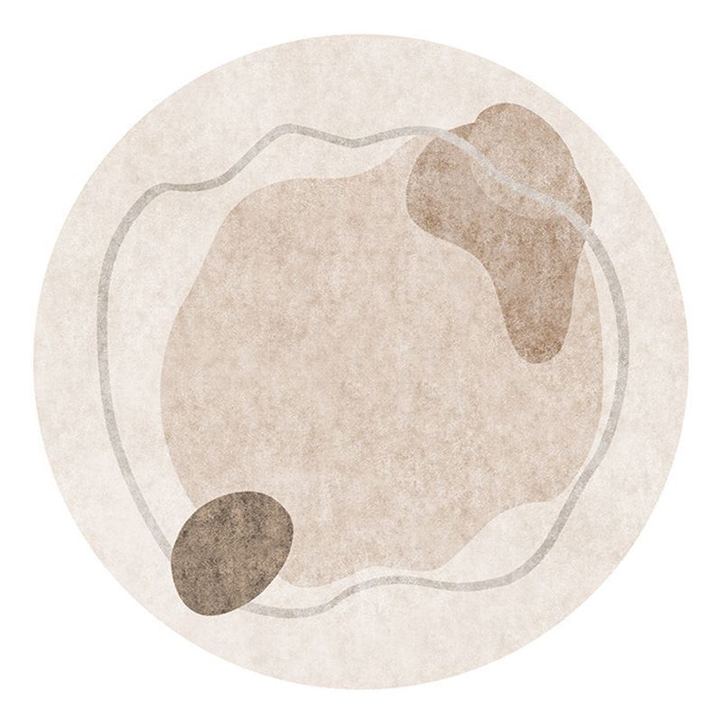 Lichtgroen Noordisch Tapijten Polyester Kleurblok Teken Kleurbestendig vloerkleed voor Home Decor