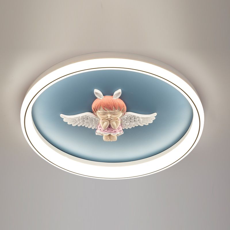 Belle lampe encastrée en acrylique, abat-jour moderne et Simple, plafonnier pour chambre à coucher