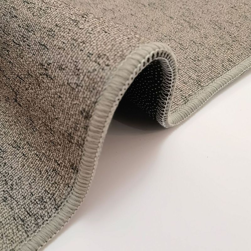 Alfombra de alfombra moderna marrón alfombra de color puro color puro alfombra sin deslizamiento para sala de estar