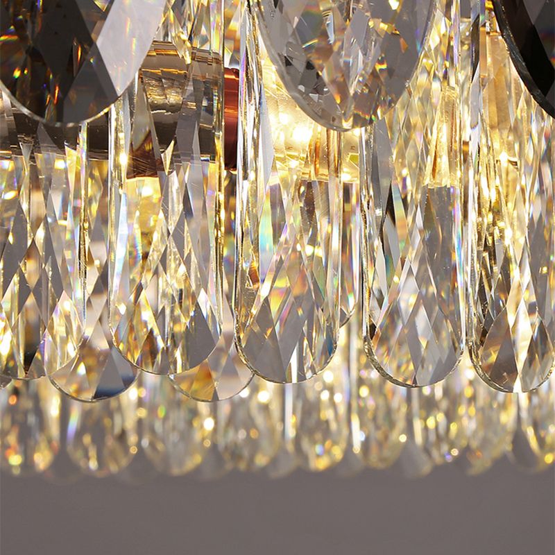 Modern Pendant Chandelier Linear Island Lighting Pendant Light in Grey