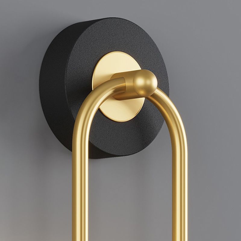 Modern Style Spherical Shape Wall Sconce Glass 2 Light Wall Lighting for Bedroom