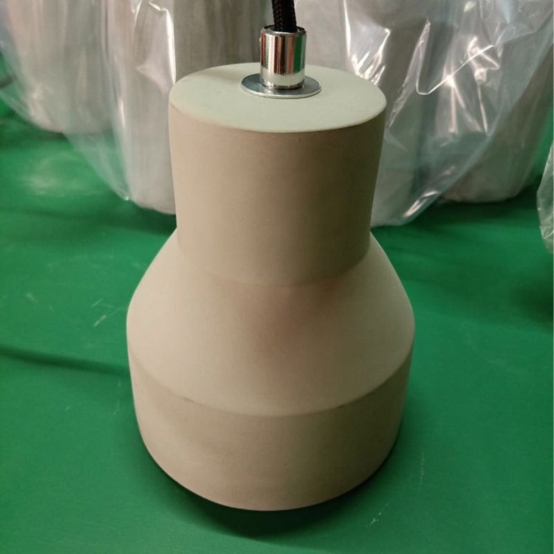 Grijs bel cement hangend lichtende Noordse stijl 1 lichte restaurant plafond hanger lamp