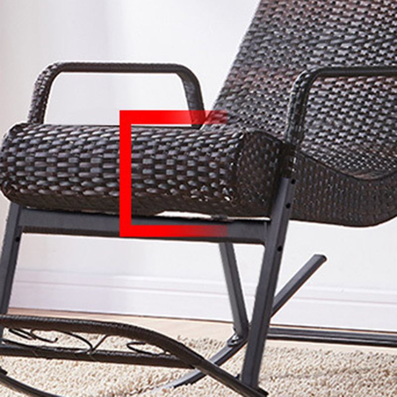 Modern Style Rattan Rocking Chair Indoor Rocking Chair for Break
