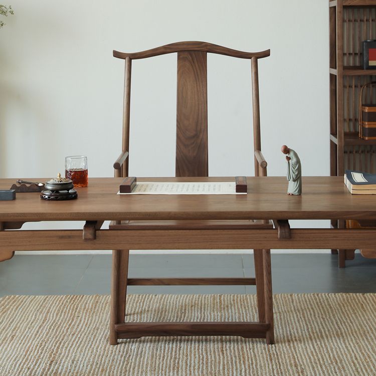 Traditional Kitchen Dining Chair High Back Solid Wood Dining Chair