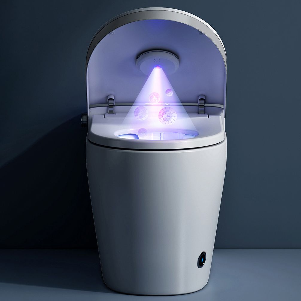 Modern Floor Mounted Urine Toilet White Siphon Jet Toilet Bowl with Toilet Seat