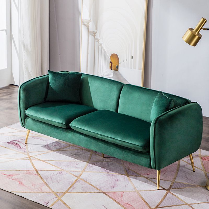 3 Seater Modern Hair Pin Legs Sofa Tuxedo Arm Chesterfield Sofa