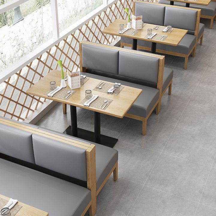 Tavolo da pranzo in stile industriale tavolo da base in metallo nero per casa da cucina