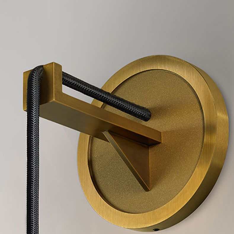 Modern Household Wall Light  Crystal Shade Sconce Light for Bedroom Coffee Shop